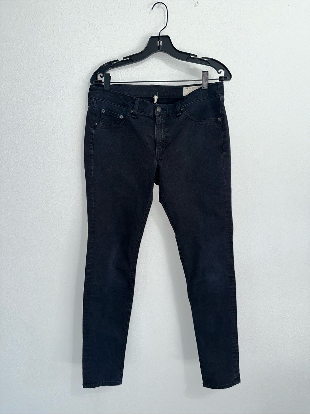 rag & bone Black Skinny Women's Jeans